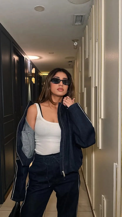 Trendy Co-ord Set Dames - High Street Jas & Broek |Herfst/Winter 2025/2026 Fashion Outfit