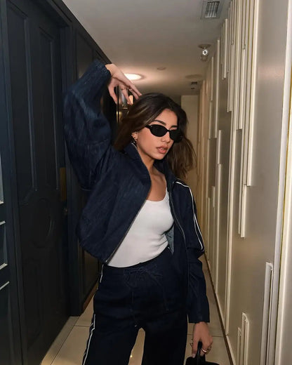 Trendy Co-ord Set Dames - High Street Jas & Broek |Herfst/Winter 2025/2026 Fashion Outfit